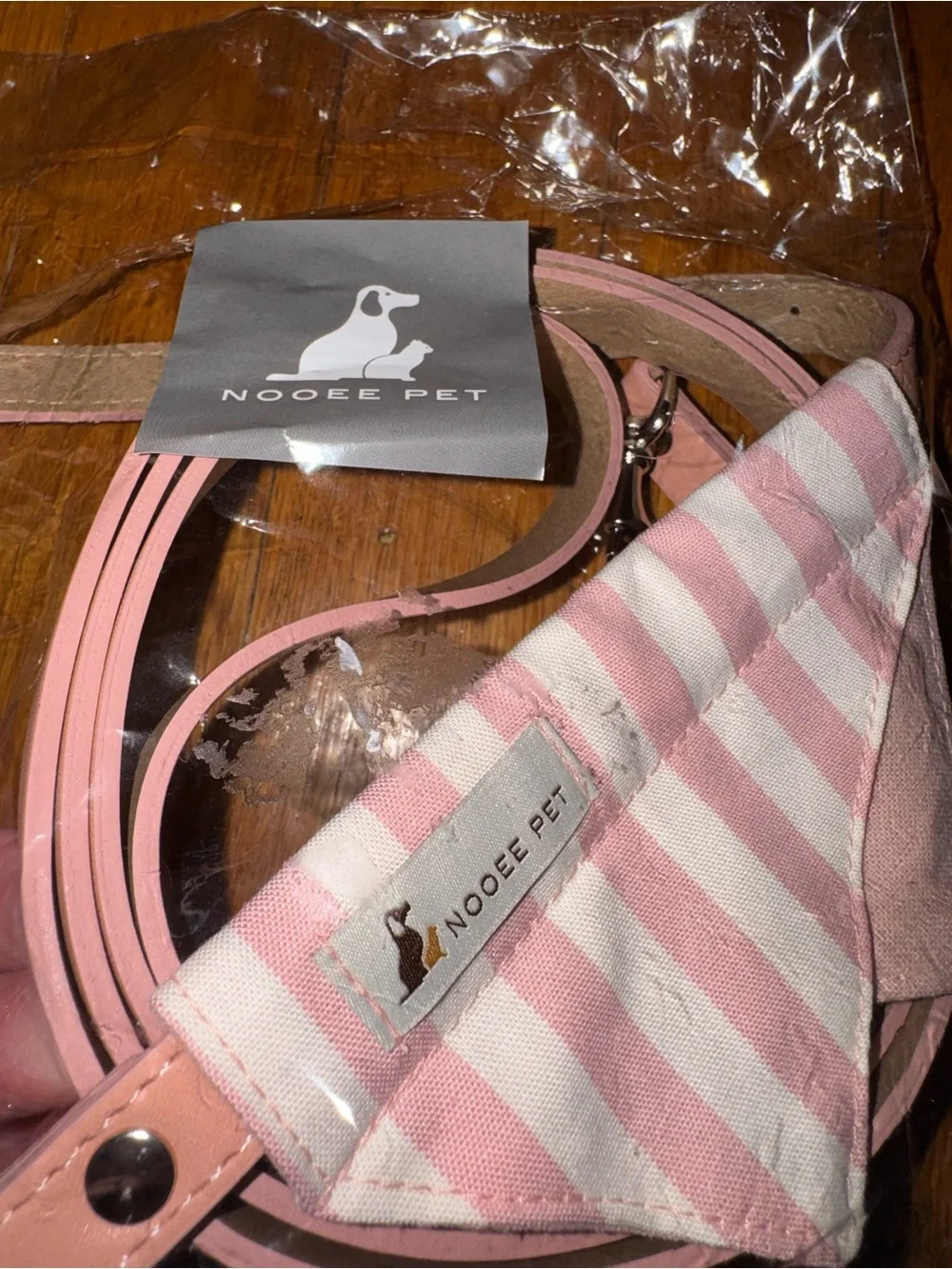 Nooee Pet Dog Collar and Daisy Leash Set